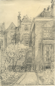 Binnenplaats Interdance paleis Noordeinde