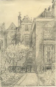 Binnenplaats Interdance paleis Noordeinde