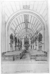 Interieur Grote Kerk te Rijswijk