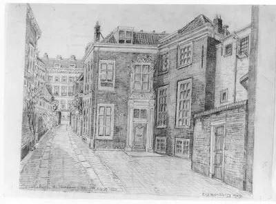 Coninckspoort Noordeinde Den Haag Ao 1550