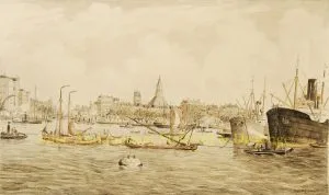 Havengezicht, Rotterdam